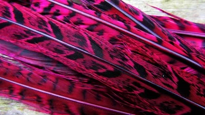 Irish Fly Supplies Hen Pheasant tails Magenta