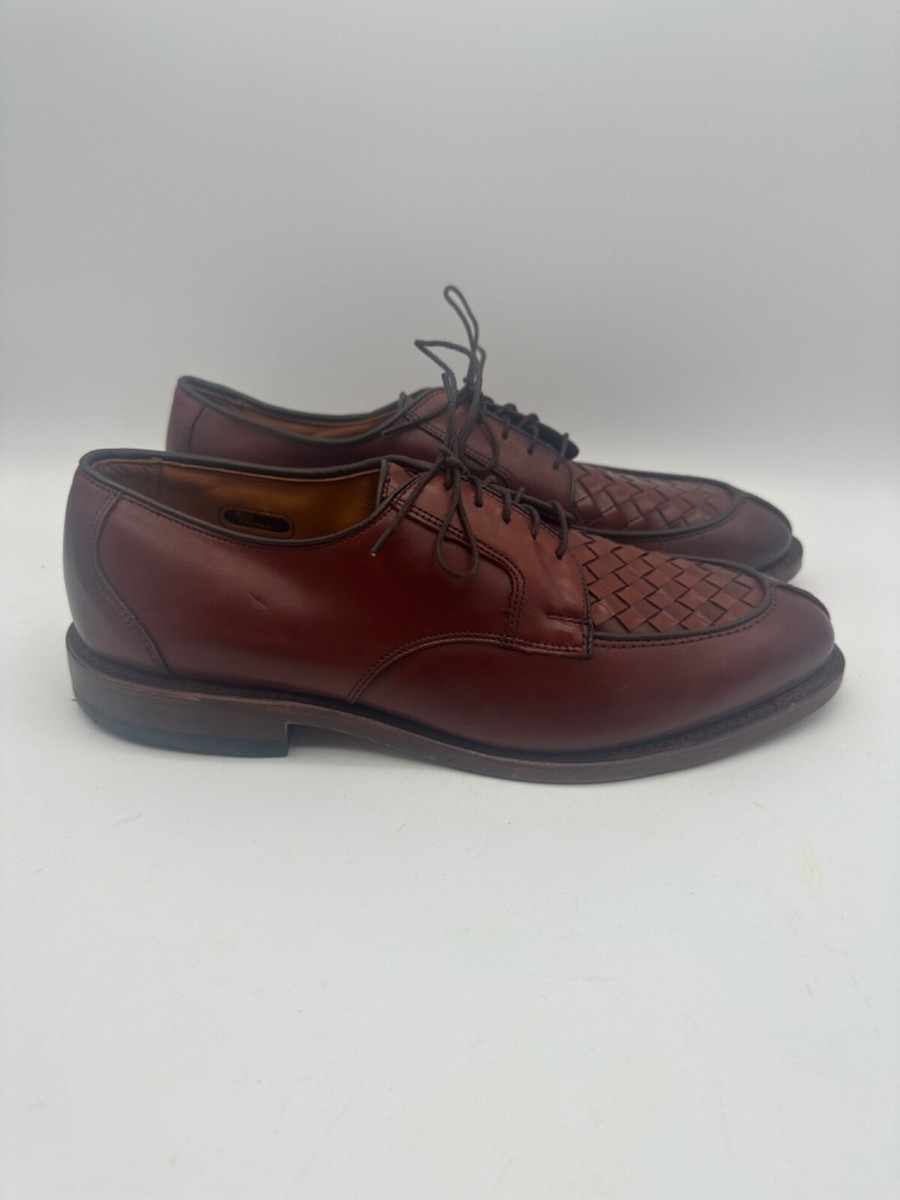 アレンエドモンズ｜Allen Edmonds｜Hersey｜サイズ8 BRAND NEW Allen Edmonds Brown Woven Leather Hersey Sz