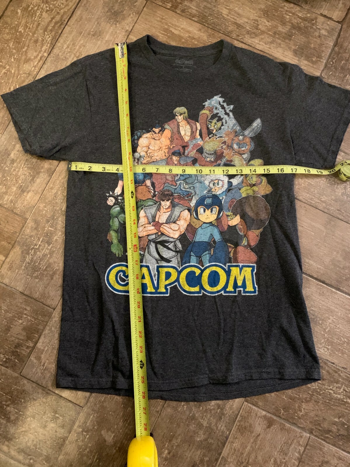 Vintage Capcom Mega Man and Street Fighter T Shirt Si… - Gem