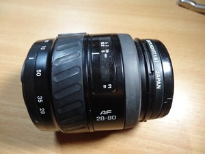 Minolta 28-80 f4-5.6 Macro lens for Sony Alpha A100, A350, A580 etc, tidy