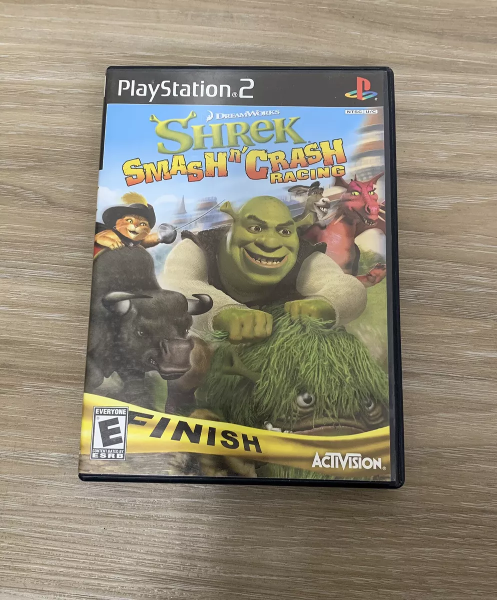  Shrek Smash 'N' Crash Racing - PlayStation 2 : Artist Not  Provided: Video Games