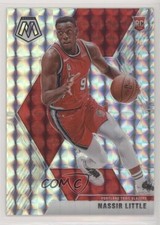 2019-20 Panini Mosaic Rookies Silver Mosaic Prizm Nassir Little #247 3v6