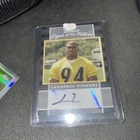 2007 Bowman Signs of the Future Lawrence Timmons #SF-LT RC auto STEELERS rookie