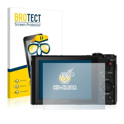 2x Sony Cyber-Shot DSC-HX90 Displayschutzfolie Transparent