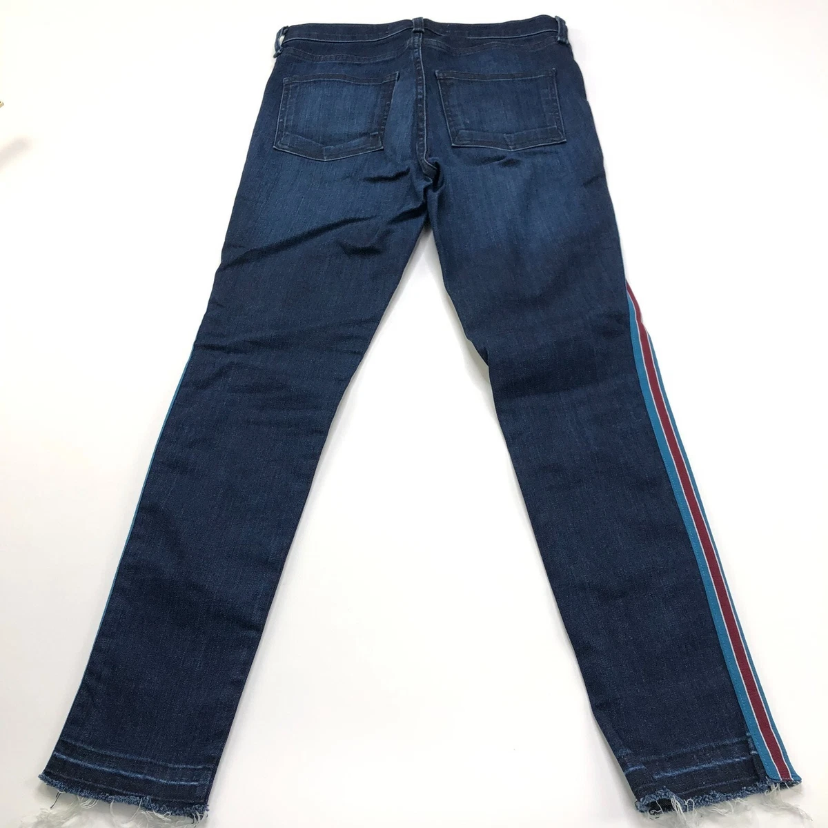 Striped Denim Jeans for Women for sale | eBay