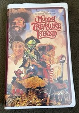 Muppet Treasure Island 1996 VHS Walt Disney Pictures