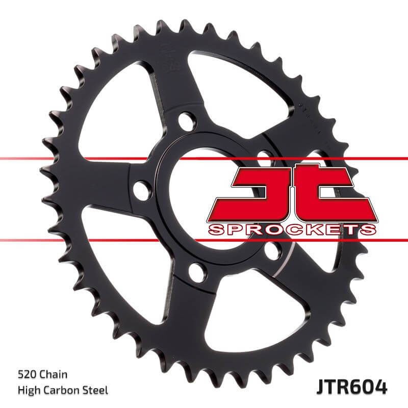 Couronne JTR604.40 en acier ultra résistant à 40 dents pour Honda 125