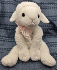 Ty Beanie Buddy - LULLABY the Lamb (12 Inch) New NO Hang Tag Plush Retro 2003 