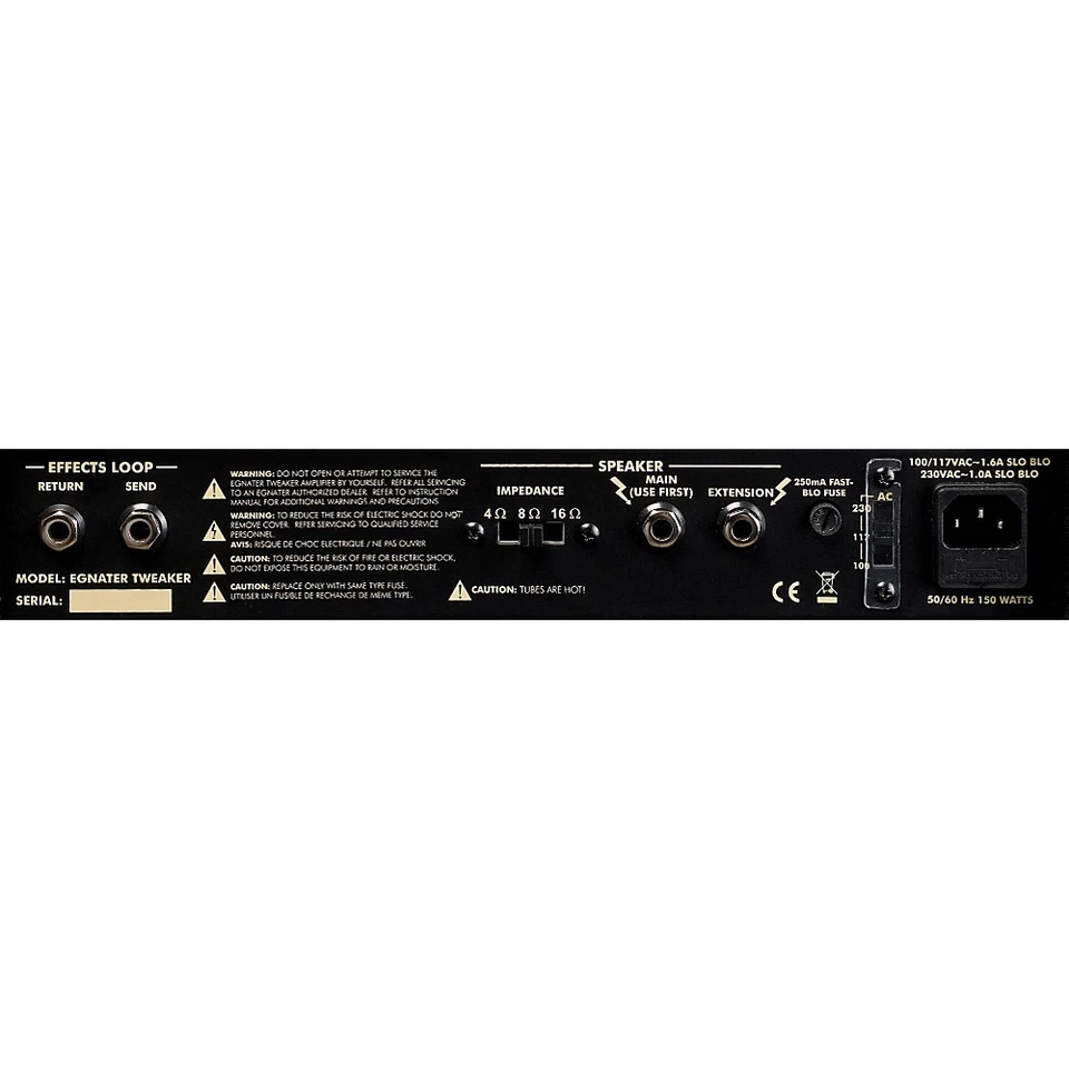 Egnater Tweaker 15 W Tube Guitar Amp Head Black, Beige - Image 4 of 4