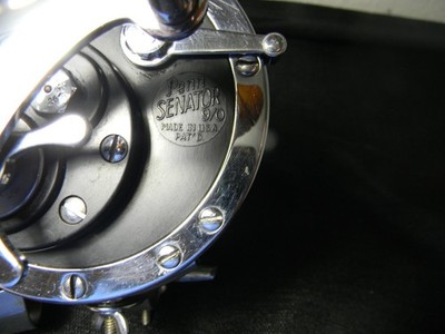PENN SENATOR 9/0 FISHING REEL-STEEL SPOOL-VERY NICE. LEFT-HANDED