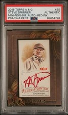 🔥Rare🔥 PSA Cert. 2016 Topps A&G Framed Steve Spurrier Mini Red Ink Auto /10🔥