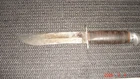 ORIGINAL US WW2 MILITARY WESTERN SHARK  KNIFE DAGGER  6" BLADE