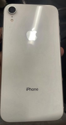 Apple iPhone XR Smartphone 64GB White TracFone Locked Very Good Condition
