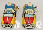 MARX Dottie the Driver Wind-up Tin Car 1950s - PARTS CARS