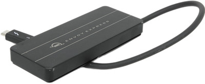 OWC Envoy Express M.2 NVMe Adapter Thunderbolt 3 Laufwerksgehäuse Schwarz B-Ware