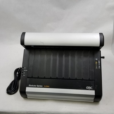 GBC TL2900 12'' Modular Series Electric Twin Loop Wire Binder Black USED