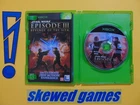 Star Wars Episode III Revenge of the Sith - 3 - cib - XBox Microsoft