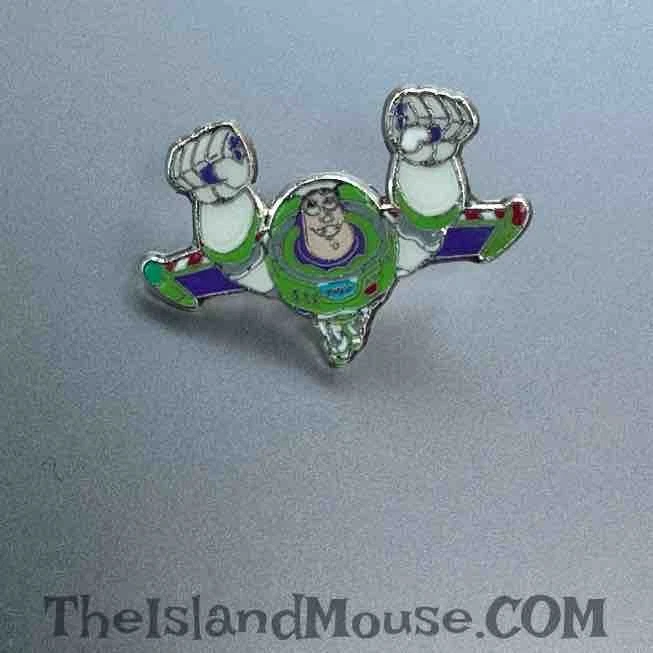 Disney DLRP Buzz Lightyear Flying Arms Forward Toy Story Pin (UT:59454)