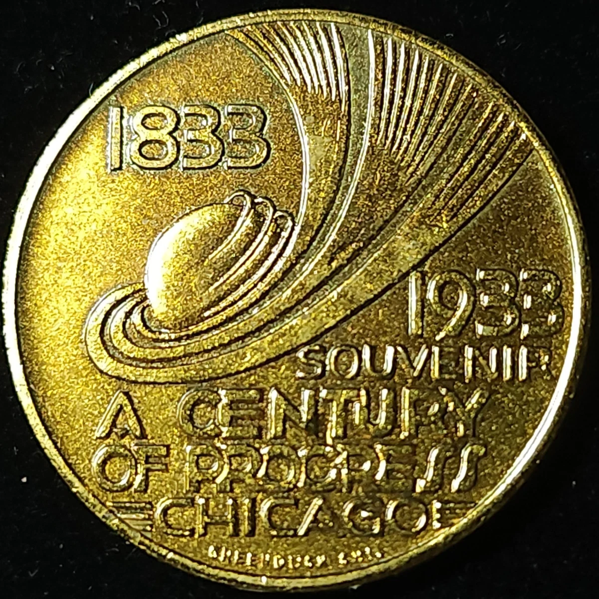 Chicago Worlds Fair Coin In 1933-1934 Chicago World'S Fair
