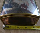 Vintage Enesco Metal & Glass Trinket/Jewelry Box Featuring  "Angel & Dove"5.5x4" — photo 10
