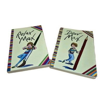 Relax Max / Dear Max (2 x Paperback Books by Sally Grindley) 