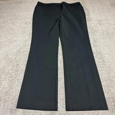 New York Company Pants Modern Fit Straight Leg Black Women s Size 14 NWT