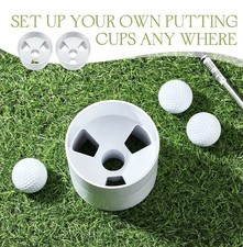 2 Pack 4 Inch Golf Hole Cup for Outdoor Backyard Practice