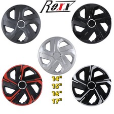 14 15 16 17 Set Of 4 Wheel Covers Snap On Full Hub Caps For Tire Steel Rim 14 15 16 17 Set Of 4 Wheel Covers Snap On Full Hub Caps For Tire Steel Rim
