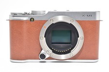FUJIFILM X-M1 Brown Mirrorless Digital Camera Body 16.3MP APS-C