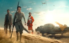 Star Wars the force awakens movies wars heroes Custom Gaming Mat Desk 2137