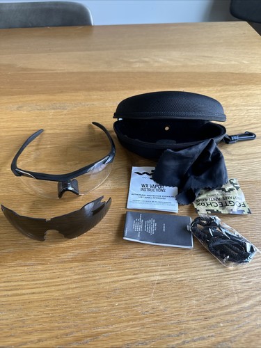 Wiley X Guard Advanced WX EN166F Z87+ Sunglasses Wrap 100% UVA/UVB Protection
