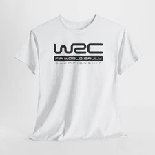WRC World Rally Championship T-Shirt, Motorsport Tee, Racing Fan Apparel, Car