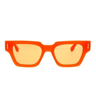 Retrosuperfuture Sonnenbrille Storia Francis Orange KR0 Square, Acetat 52/20/145