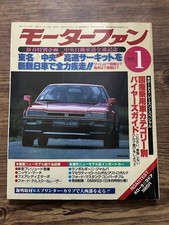 Motor Fan 1983.1 8 cutting-edge cars running at full speed around the