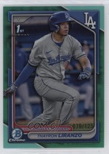 2024 Bowman Chrome Prospects Aqua Refractor 76/125 Thayron Liranzo #BCP-182 6bn
