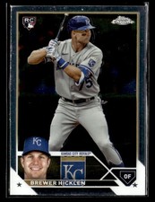 2023 Topps Chrome Update #USC89 Brewer Hicklen Rookie Card Kansas City Royals