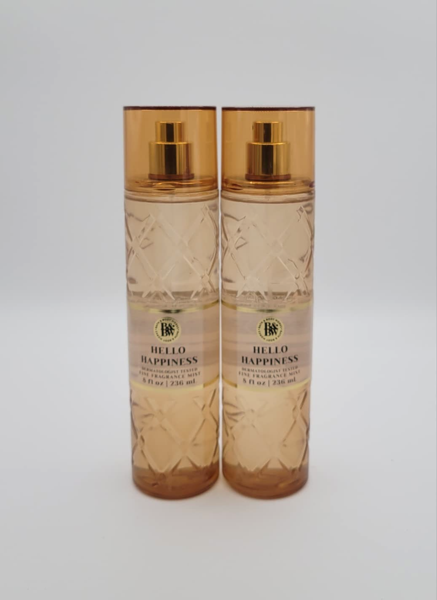 Bath & Body Works Hello Happiness Fine Fragrance Body Mist Spray 8