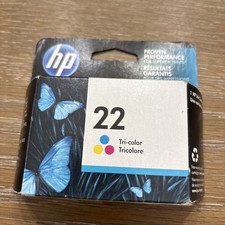HP 22 Tri-Color Ink Cartridge Genuine OEM Original HP Ink Malaysia 10/18