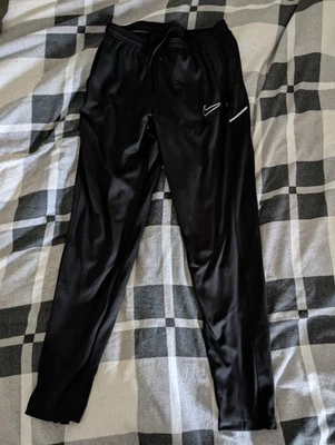 NIKE Academy 25 Dri-FIT Tracksuit Bottoms Men's Medium M Black Training Pants - Image 1 of 4