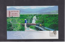 AUSTRALIA 2010 RAILWAY M/S. MS3388 U/M.CATALOGUED &pound;7.00