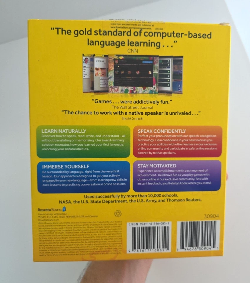 Rosetta Stone Spanish (Latin America) Level 1-5 Set - Image 2 of 4