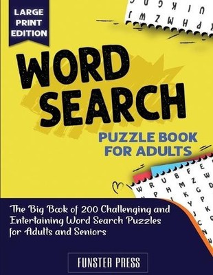 Funster Press Word Search Puzzle Book for Seniors (Taschenbuch)