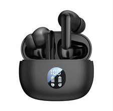 Bluetooth 5.3 Wireless Earbuds TWS IPX6 Waterproof Sports Headphones LED Display