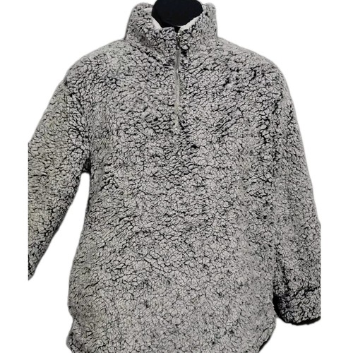 ZESICA Women's Autumn Winter Long Sleeve Zip Sherpa Fleece Sweatshirt Pullover