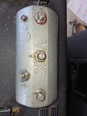 Vox Viscount 4 button footswitch