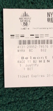 Mint Justify - 2018 Belmont Stakes $2 Win Tic...