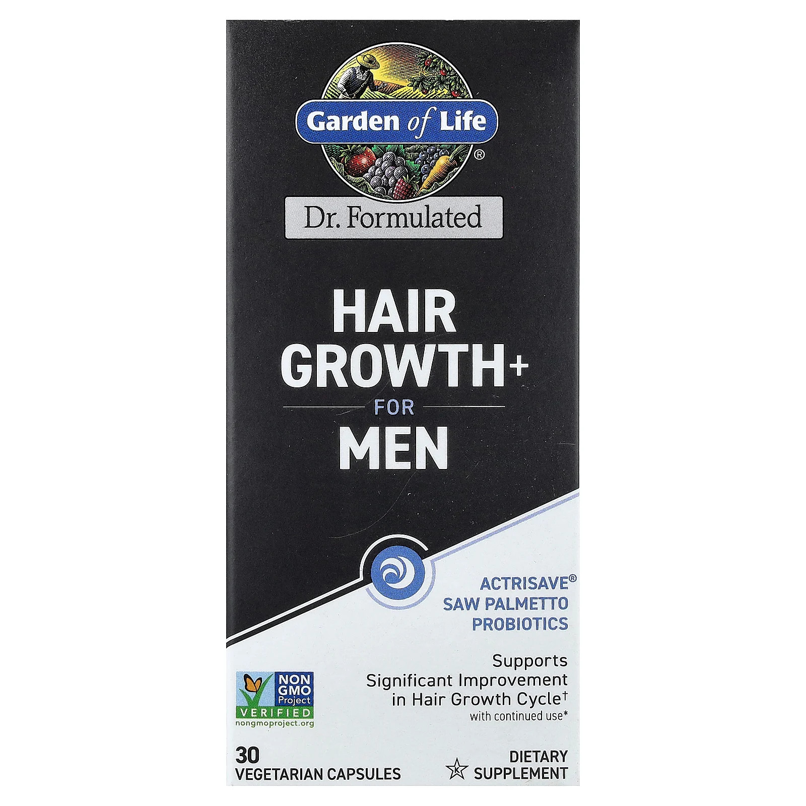 Hair Growth for Men 30 Vegetarian Capsules 6390₽