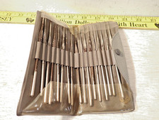 Vintage Crochet Hooks set of 17 3-Boye -USA  14-Lee Ward's made in Germany 