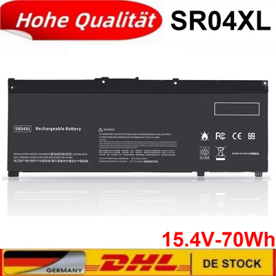 SR04XL Akku für HP Omen 15-ce0xx 15-dc0xxx 15-dc1xxx 17-cb0xxx Pavilion 15-cb0xx