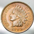 1903 Indian Head Cent - RB Uncirculated !!